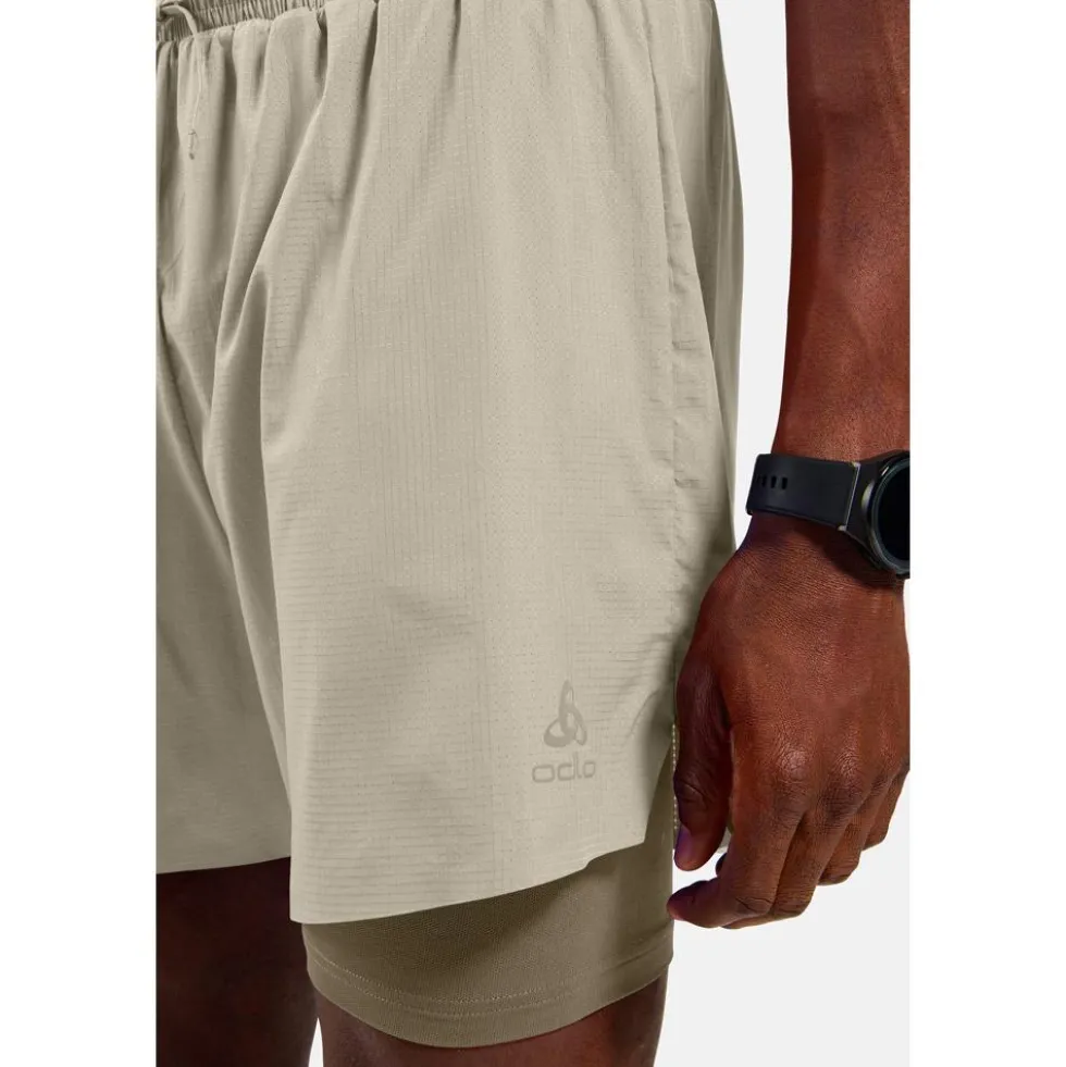 Pantaloncini da trail Odlo Zeroweight 3 Inch W's Vetiver