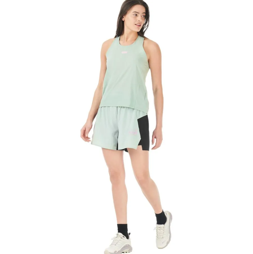 Pantaloncini da trail Picture Woodah W Stretch Shorts Cloudy Blue