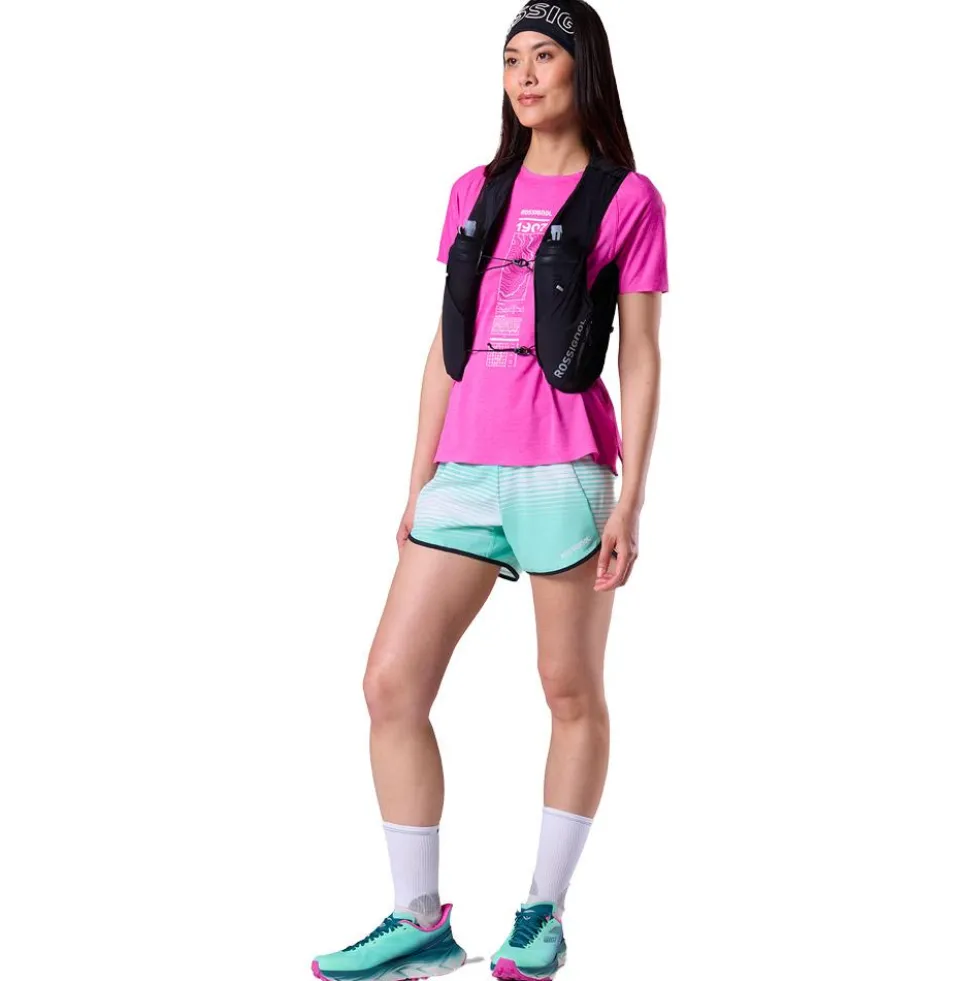 Pantaloncini da trail Rossignol W Sapa Short White Line Fogg