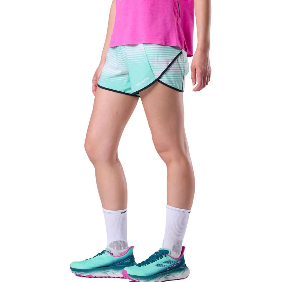 Pantaloncini da trail Rossignol W Sapa Short White Line Fogg