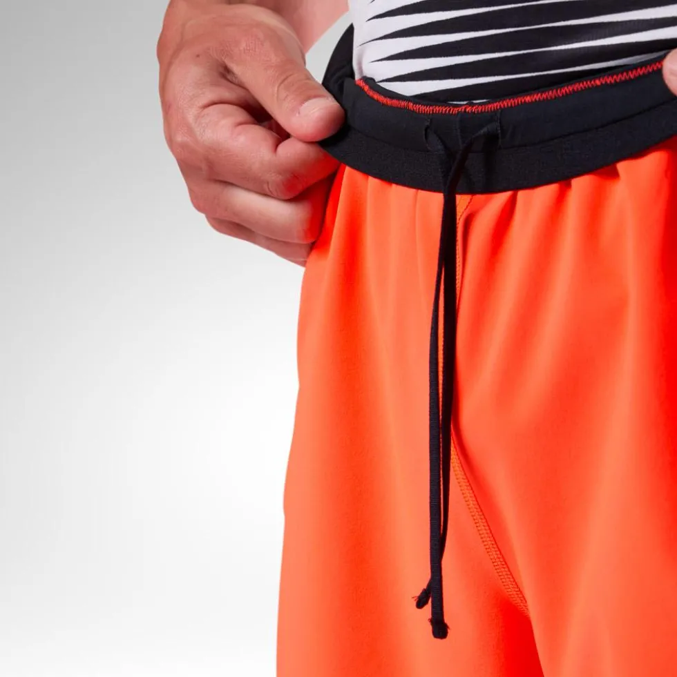 Pantaloncini da trail Rossignol Sapa Short 5' Neon Red