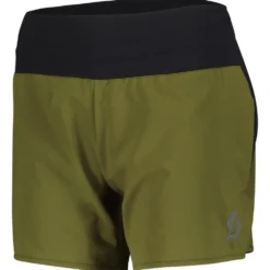 Pantaloncini da trail Scott Endurance Tech Hybrid Short W Fir Green Black