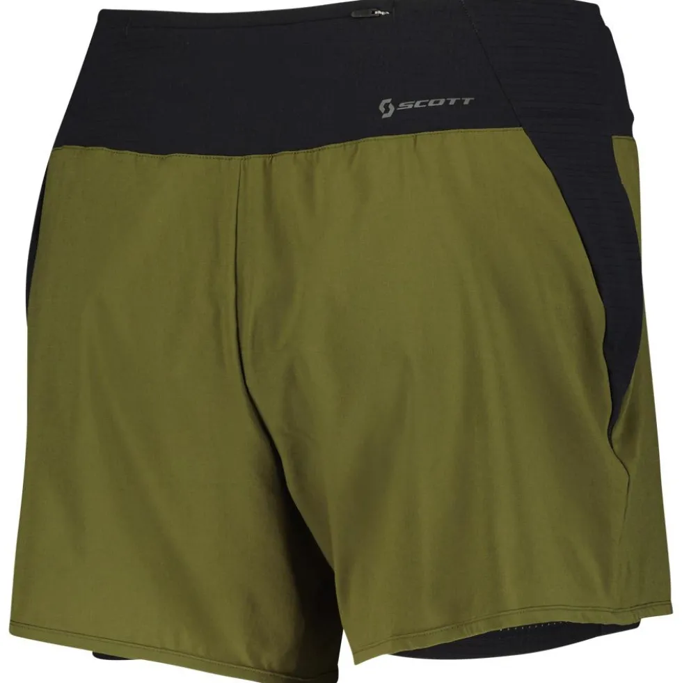 Pantaloncini da trail Scott Endurance Tech Hybrid Short W Fir Green Black
