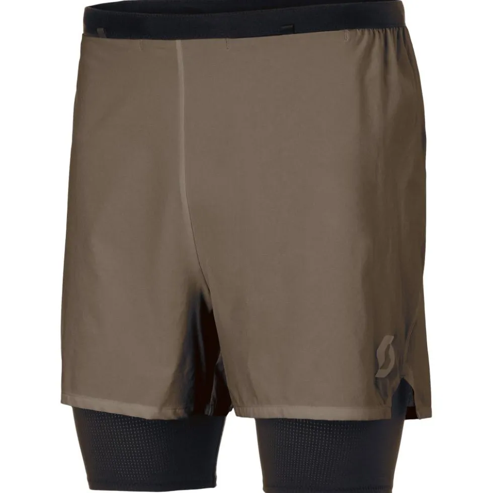 Pantaloncini da trail Scott Hybrid Endurance Tech Wood Grey Black