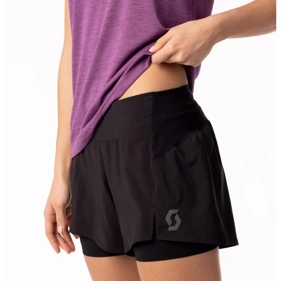 Pantaloncini da trail Scott Hybrid Shorts W's Endurance Black