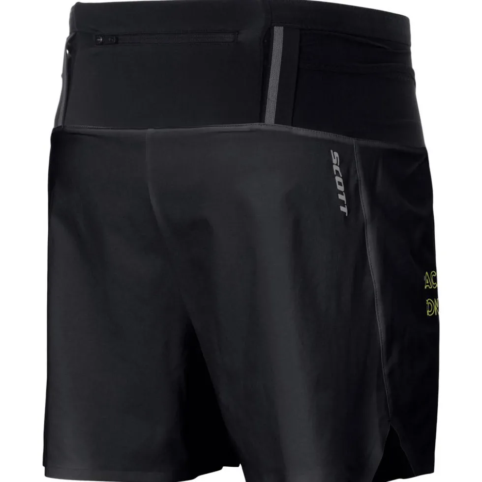 Pantaloncini da trail Scott Hybrid M's Rc Run Black