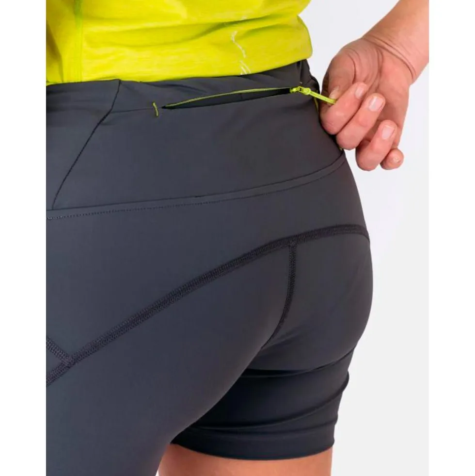 Pantaloncini da trail Ternua Outrun Short W Whales Grey