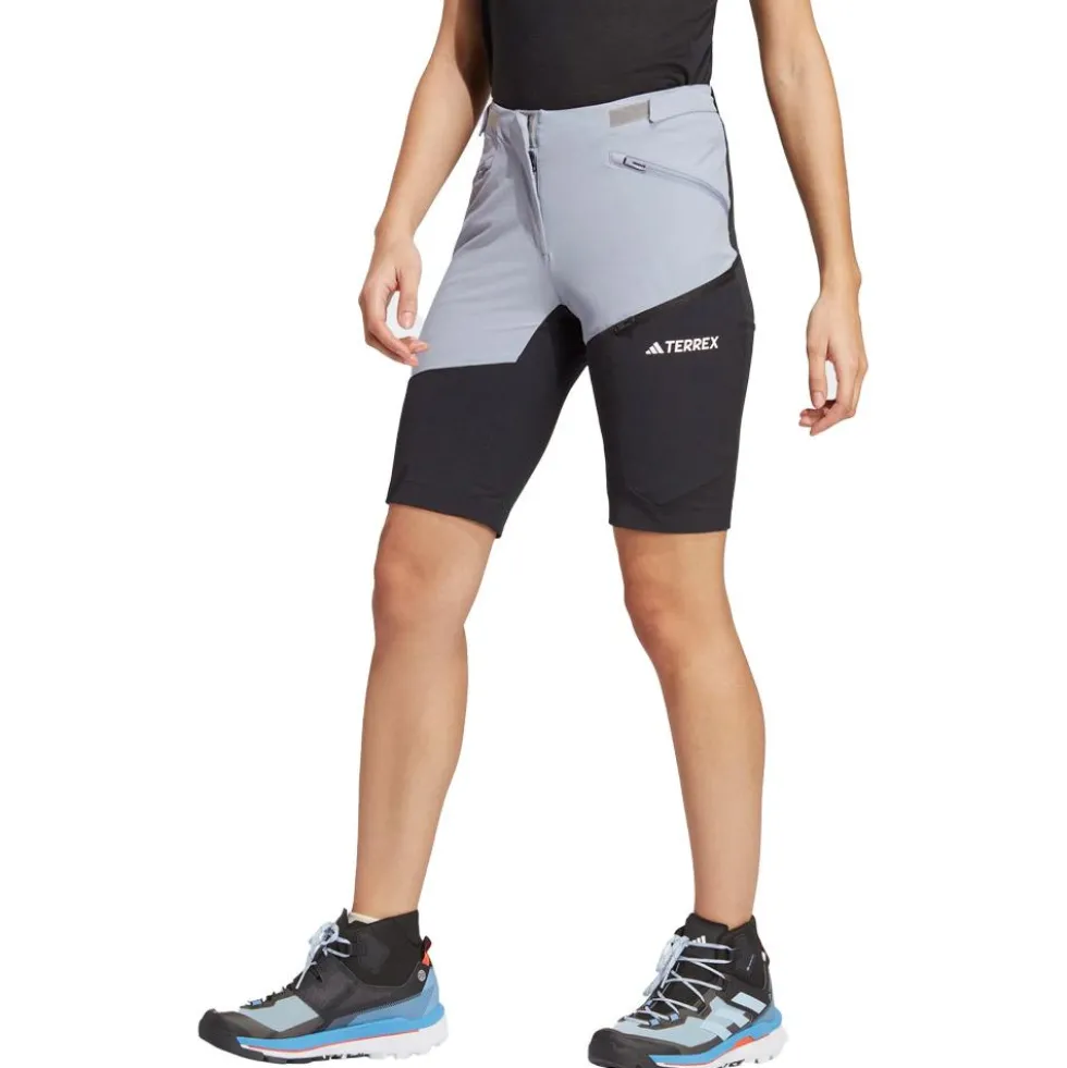 Pantaloncini da trekking adidas W Xperior Silver Violet Black