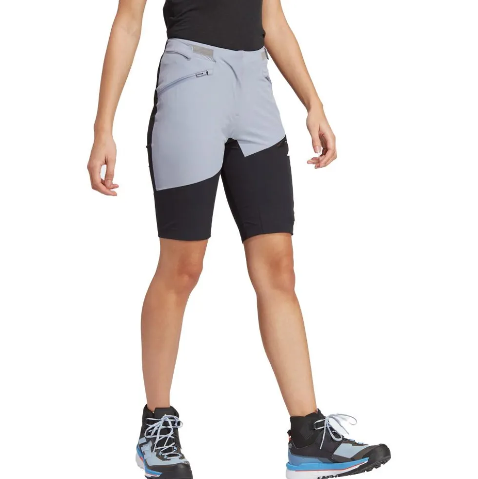 Pantaloncini da trekking adidas W Xperior Silver Violet Black