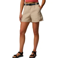 Pantaloncini da trekking Columbia Sequoia Grove Woven Ancient Fossil