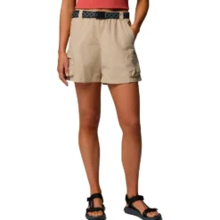 Pantaloncini da trekking Columbia Sequoia Grove Woven Ancient Fossil