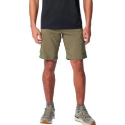Pantaloncini da trekking Columbia Silver Ridge Utility Cargo Short Stone Green