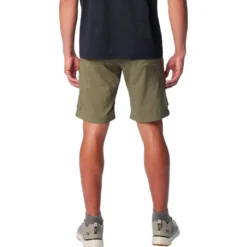 Pantaloncini da trekking Columbia Silver Ridge Utility Cargo Short Stone Green