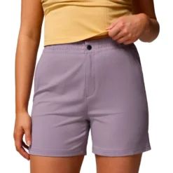 Pantaloncini da trekking Columbia Cedar Crest Short Shale Purple