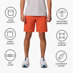 Pantaloncini da trekking Columbia Tech Trail Utility Short Tuscan