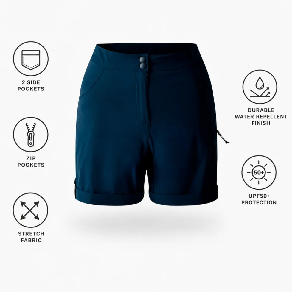 Pantaloncini da trekking DARE2B Melodic III Short Moonlight Denim