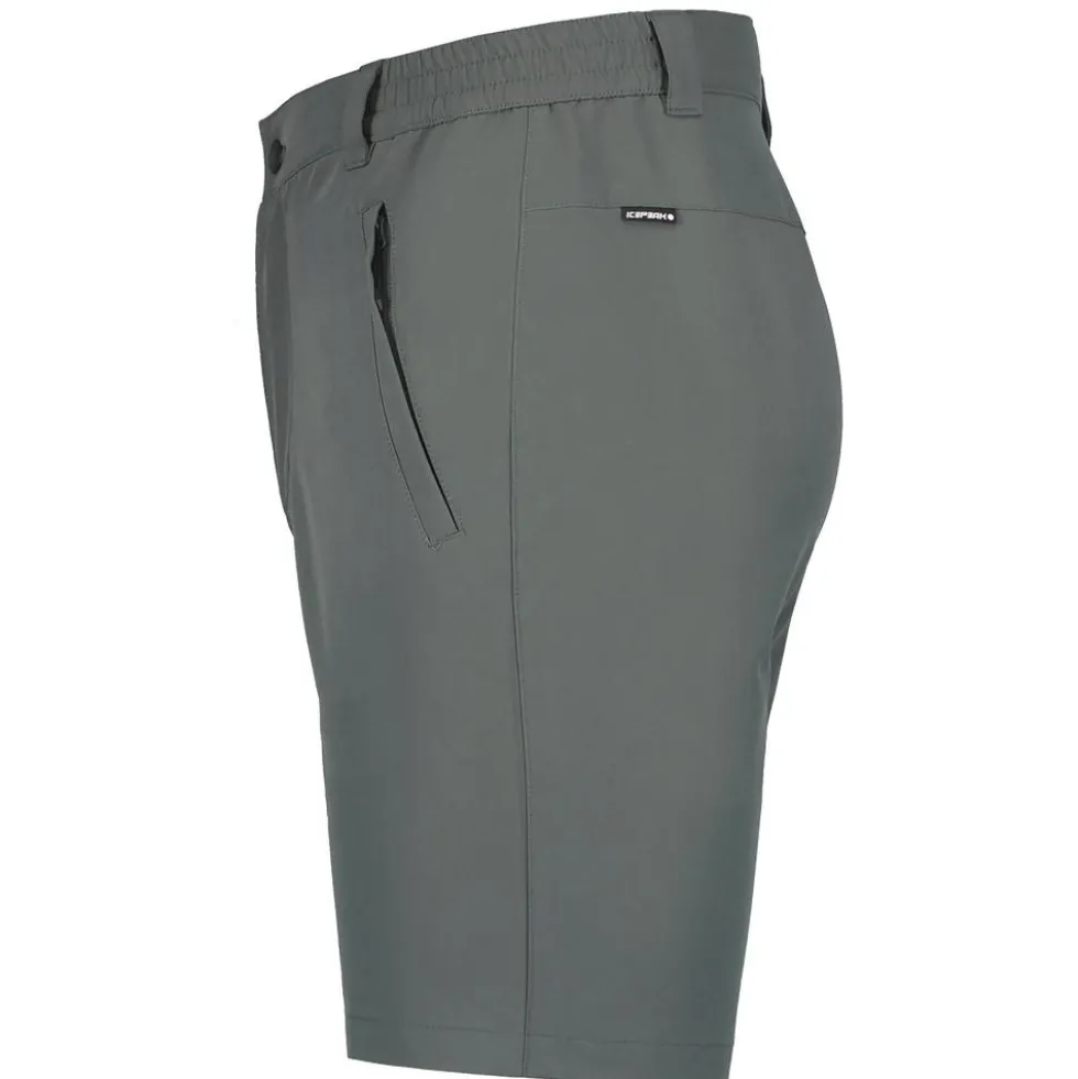 Pantaloncini da trekking Icepeak Berwyn Olive Fonce