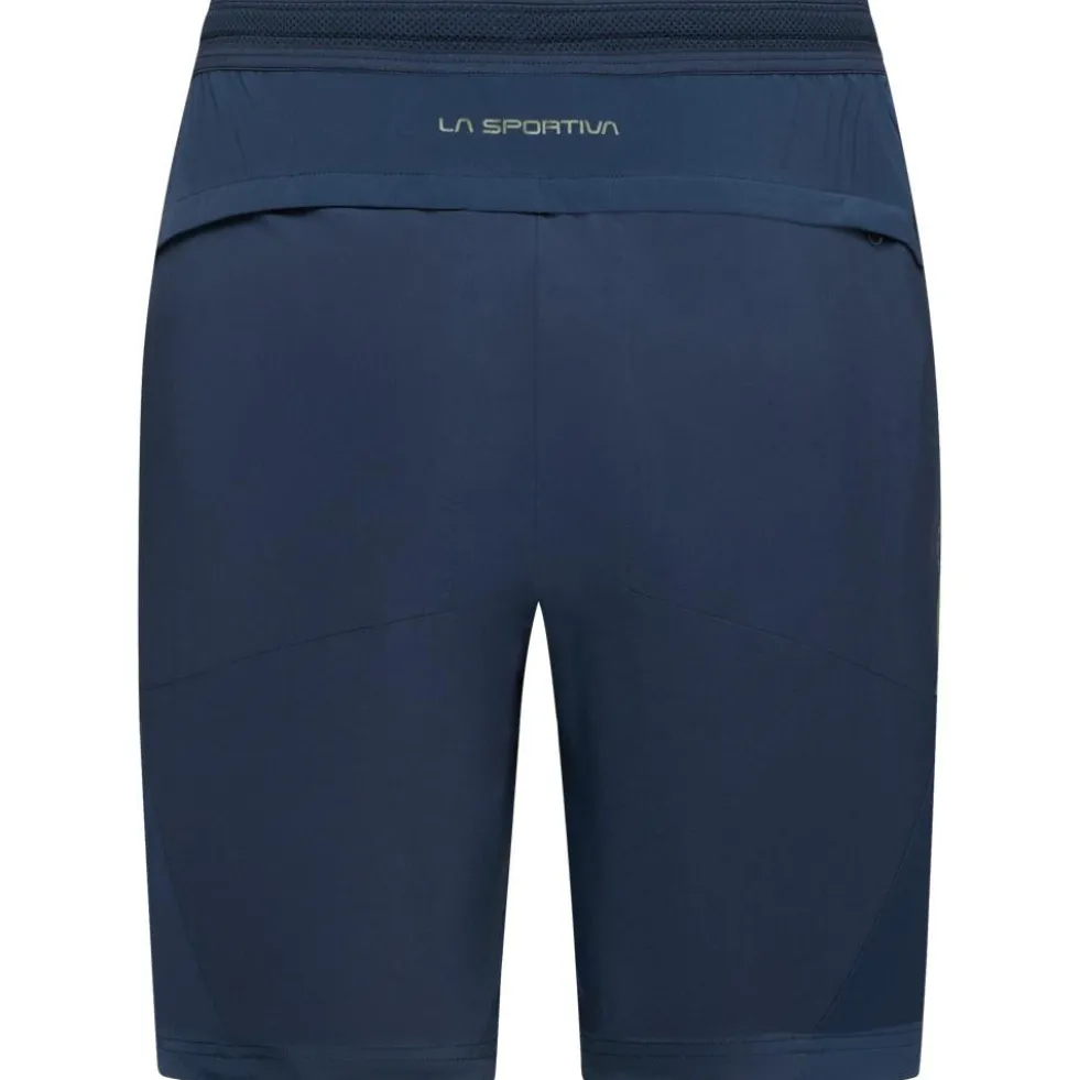 Pantaloncini da trekking La Sportiva Trail Guard Shorts Cypress Night Sky