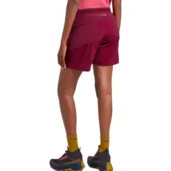 Pantaloncini da trekking La Sportiva Trail Guard Shorts W Redwood Chalk