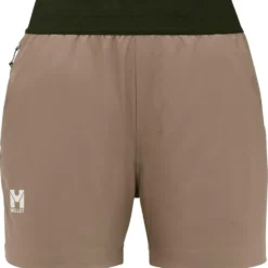 Pantaloncini da trekking Millet Wanaka Stretch Short III W Beige