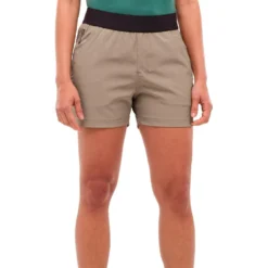 Pantaloncini da trekking Millet Wanaka Stretch Short III W Beige