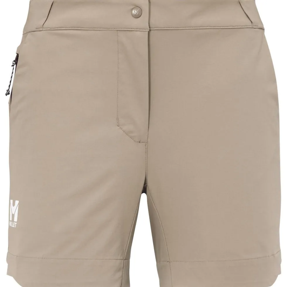 Pantaloncini da trekking Millet Ubic Stretch W Beige