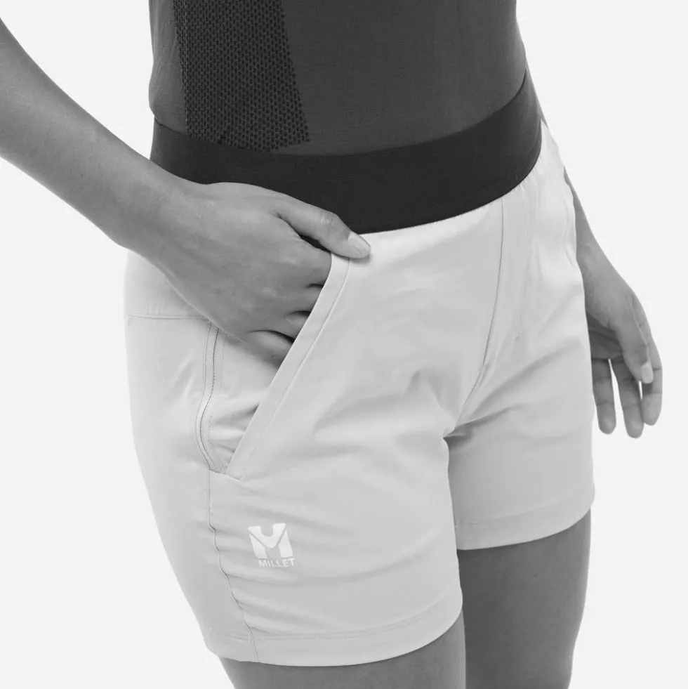 Pantaloncini da trekking Millet Wanaka Stretch Short III W Iceberg