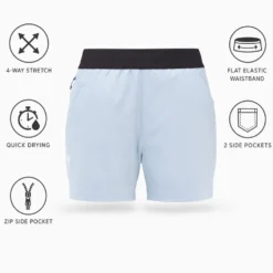 Pantaloncini da trekking Millet Wanaka Stretch Short III W Iceberg