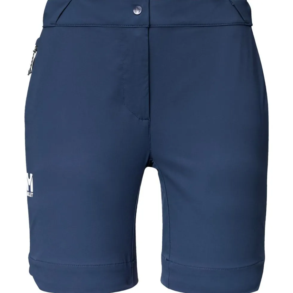 Pantaloncini da trekking Millet Ubic Stretch W Saphir