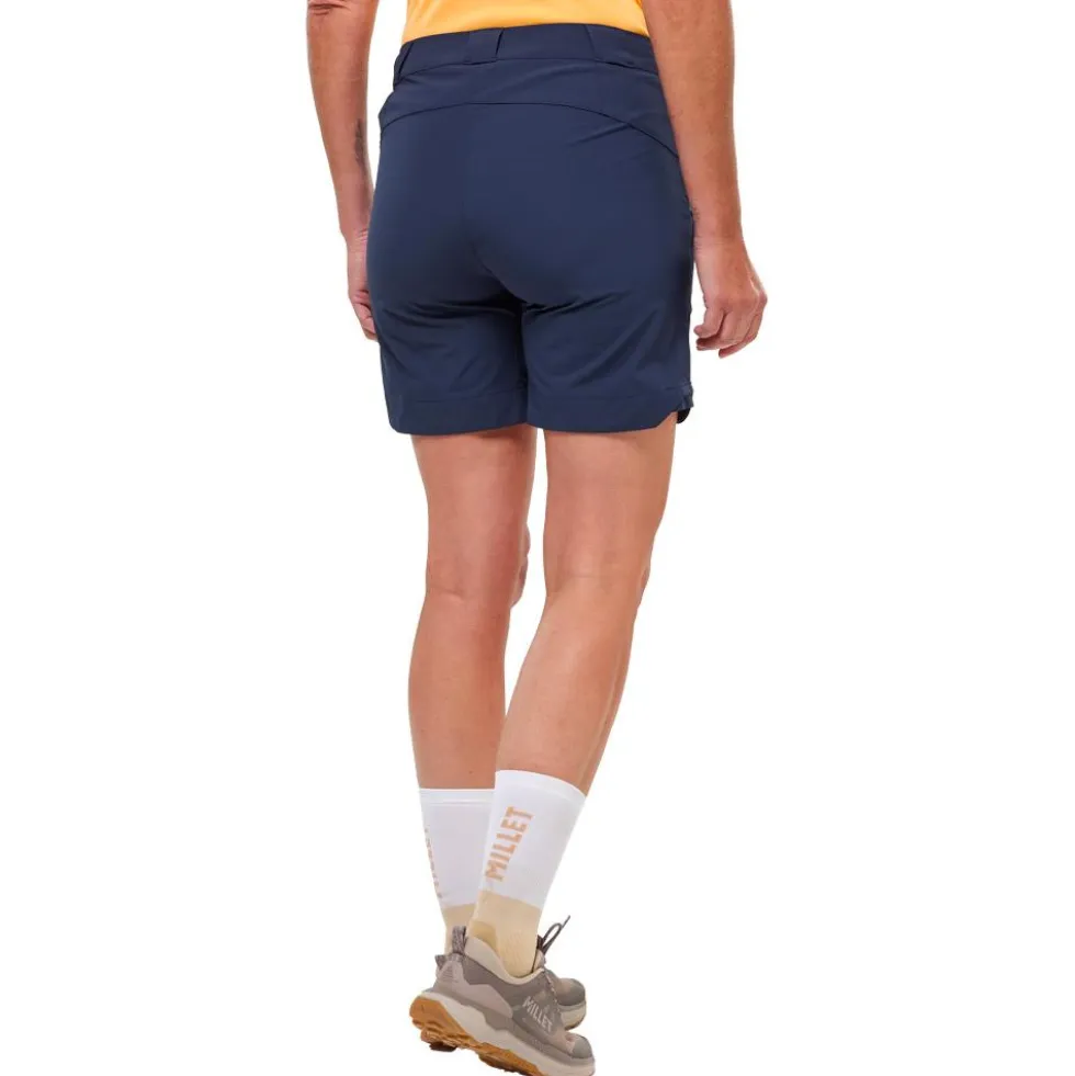 Pantaloncini da trekking Millet Ubic Stretch W Saphir