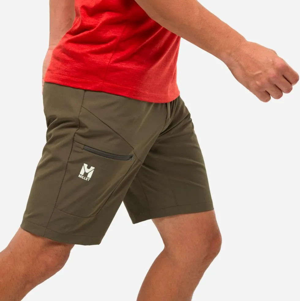 Pantaloncini da trekking Millet Wanaka Stretch Short III Grape Leaf