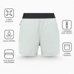 Pantaloncini da trekking Millet Wanaka Stretch Short III W Seaweed