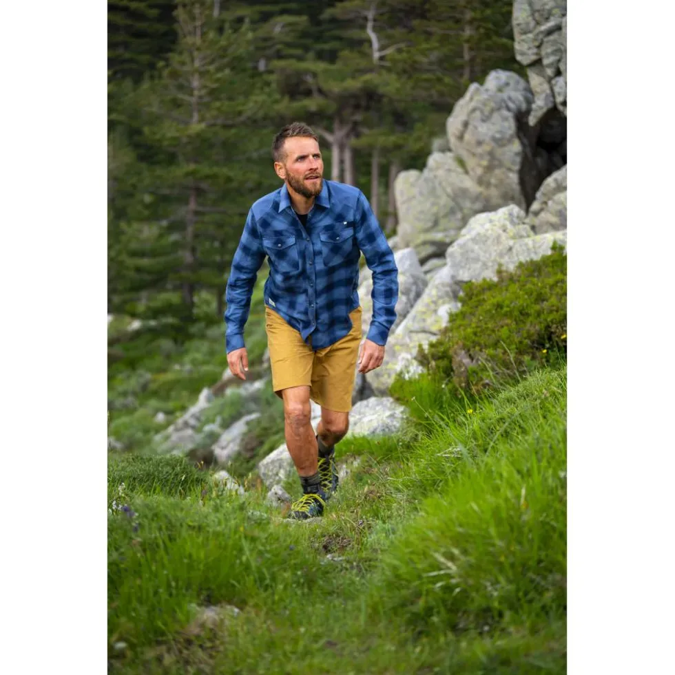 Pantaloncini da trekking Norrona Femund Cotton Short Camelflage
