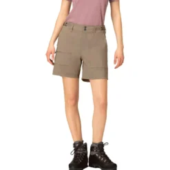 Pantaloncini da trekking Norrona Femund Light Cotton Short W Winter Twig