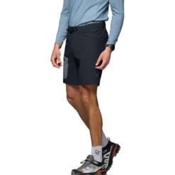Pantaloncini da trekking Norrona Falketind Flex1 Light Short Winter Twig Caviar Black