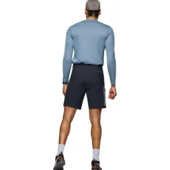 Pantaloncini da trekking Norrona Falketind Flex1 Light Short Winter Twig Caviar Black