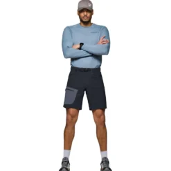 Pantaloncini da trekking Norrona Falketind Flex1 Light Short Winter Twig Caviar Black