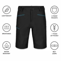 Pantaloncini da trekking Ortovox Pelmo Short M Black Raven