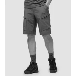 Pantaloncini da trekking Salewa Puez Durastretch Cargo Shorts M Black Out