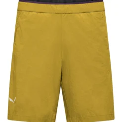Pantaloncini da trekking Salewa Pedroc Durastretch Light Short Olive Oil