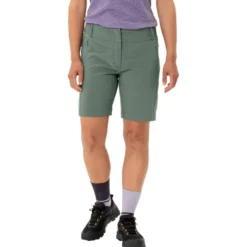 Pantaloncini da trekking Vaude Women's Skomer Agave