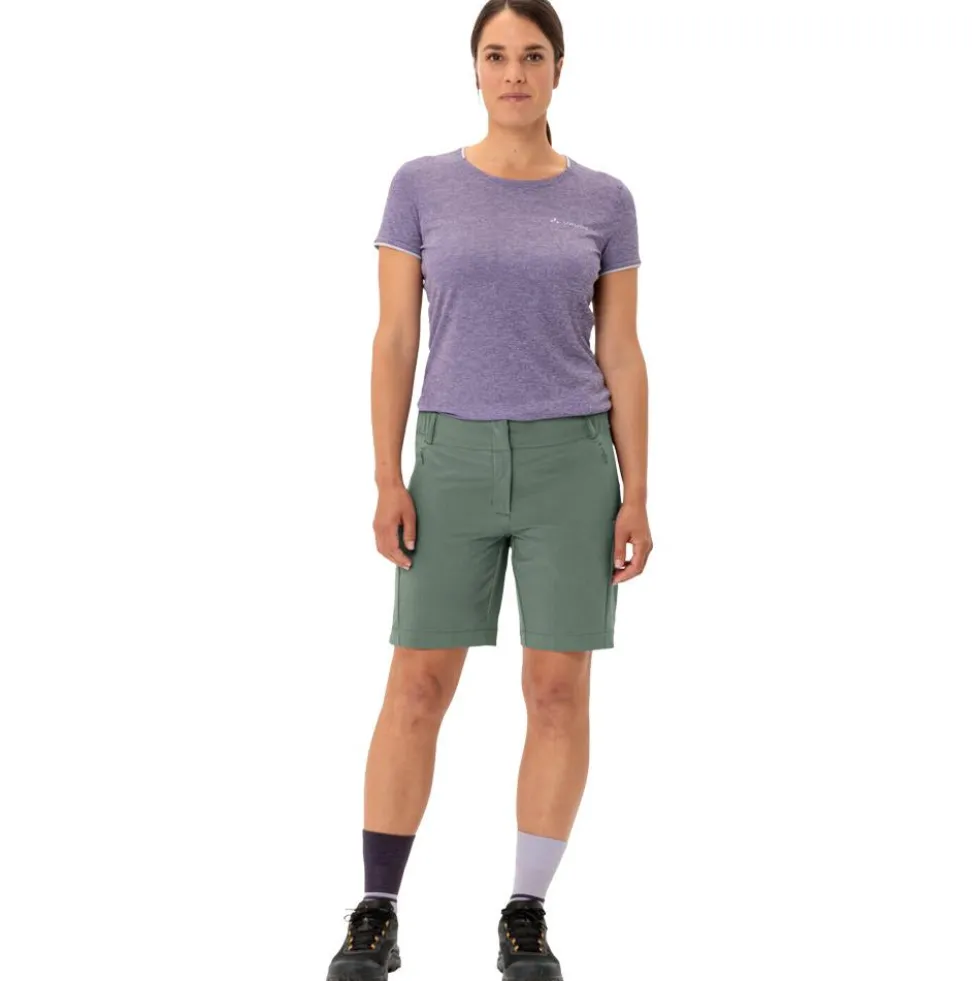 Pantaloncini da trekking Vaude Women's Skomer Agave