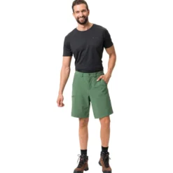 Pantaloncini da trekking Vaude Men's Farley Stretch Bermuda Woodland