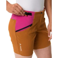 Pantaloncini da trekking Vaude Women's Tekoa Shorts III Silt Brown