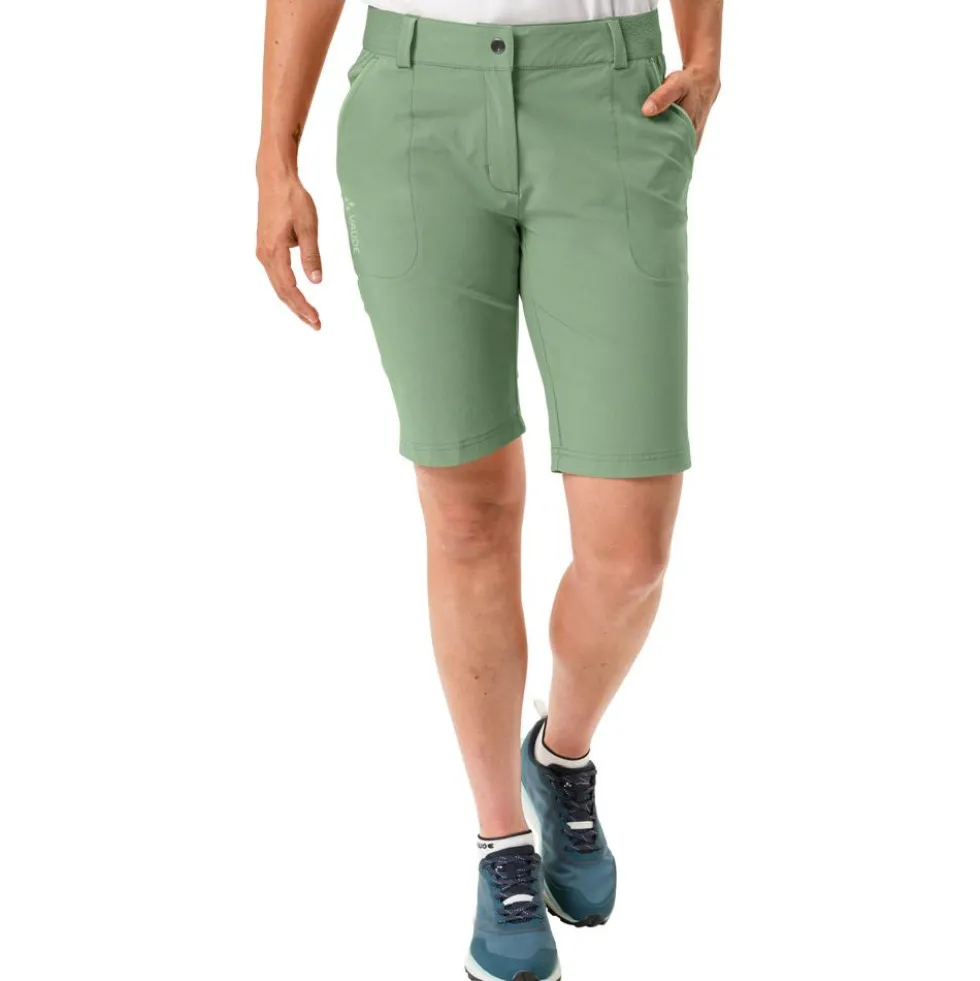 Pantaloncini da trekking Vaude Women's Farley Stretch Shorts Willow Green