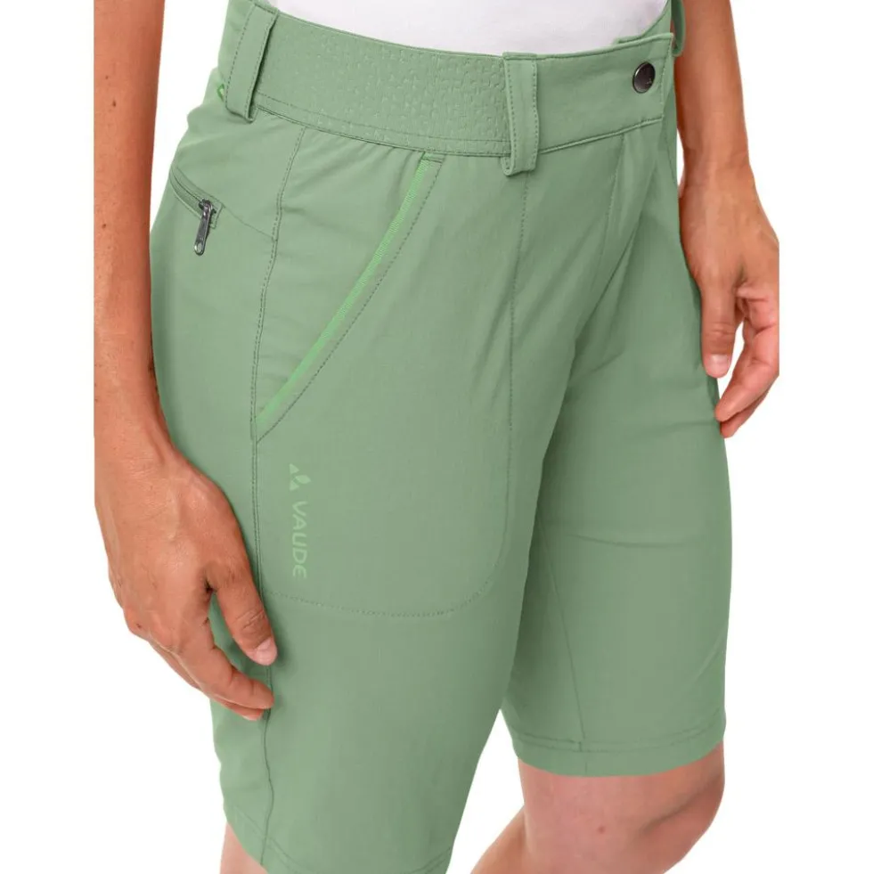 Pantaloncini da trekking Vaude Women's Farley Stretch Shorts Willow Green