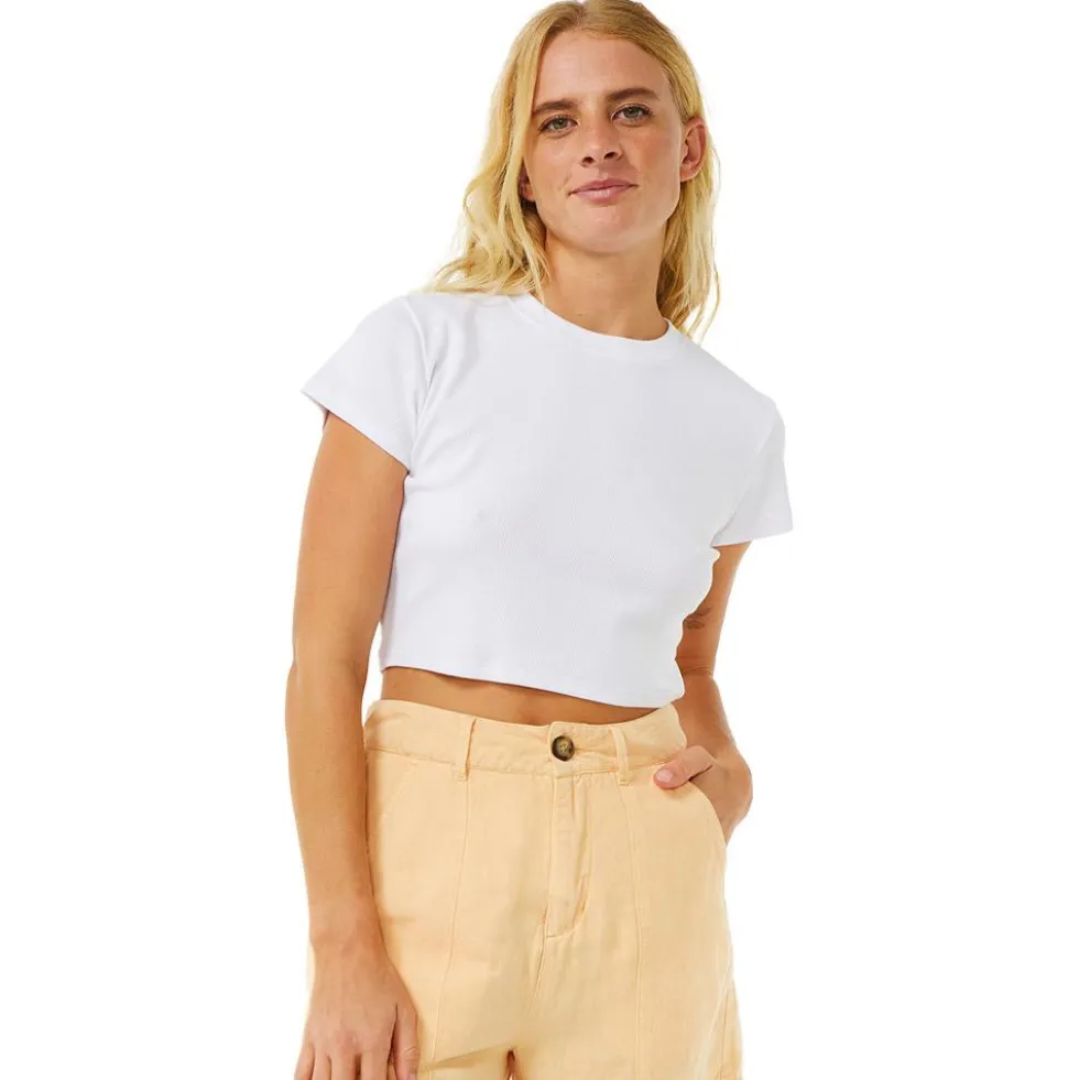 Pantaloncini Rip Curl Premium Linen Light Orange