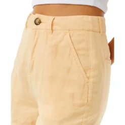 Pantaloncini Rip Curl Premium Linen Light Orange