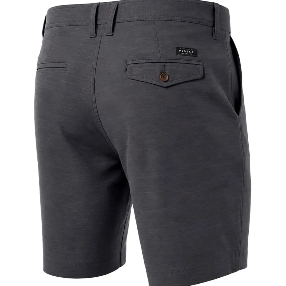 Pantaloncini Vissla Fin Rope Hybrid 19.5" Midnight