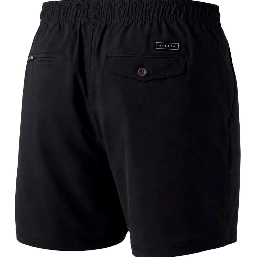 Pantaloncini Vissla No See Ums Hybrid Eco 18" El Black